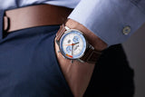 Buy Shop Breitling Top Time Deus Limited Edition White Dial Brown Leather Strap Watch for Men - A233112A1A1X1 USA Online