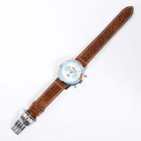 Buy Shop Breitling Top Time Deus Limited Edition White Dial Brown Leather Strap Watch for Men - A233112A1A1X1 USA Online