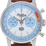 Buy Shop Breitling Top Time Deus Limited Edition White Dial Brown Leather Strap Watch for Men - A233112A1A1X1 USA Online