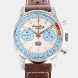 Buy Shop Breitling Top Time Deus Limited Edition White Dial Brown Leather Strap Watch for Men - A233112A1A1X1 USA Online