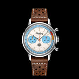 Buy Shop Breitling Top Time Deus Limited Edition White Dial Brown Leather Strap Watch for Men - A233112A1A1X1 USA Online