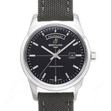Buy Shop Breitling Transocean Day & Date 43mm Black Dial Black Nylon Strap Mens Watch - A4531012/BB69/109W/A20 BA.1 USA Online