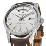 Buy Shop Breitling Transocean Day & Date 43mm Brown Leather Strap Mens Watch - A4531012|G751|437X|A20B A.1 USA Online