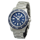 Buy Shop Breitling Superocean 44mm Special Blue Dial Silver Steel Strap Watch for Men - Y17393161C1A1 USA Online