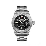 Buy Shop Breitling Avenger II Seawolf Stainless Steel 45mm Black Dial Mens Watch - A1733110/BC31 USA Online