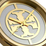 Buy Shop Tory Burch Reva Gold Dial Gold Steel Strap Watch for Women - TBW4025 USA Online