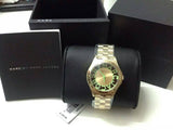 Buy Shop Marc Jacobs Henry Gold Dial Gold Steel Strap Watch for Women - MBM3295 USA Online