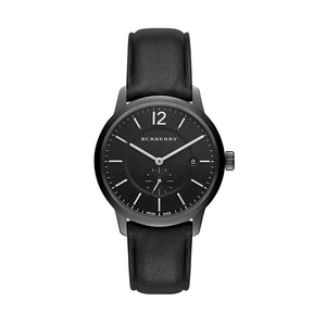 Buy Shop Burberry The Classic Black Dial Black Leather Strap Watch for Men - BU10003 USA Online