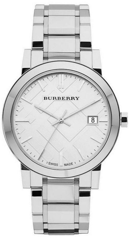 Buy Shop Burberry The City Silver Dial Silver Steel Strap Watch for Women - BU9000 USA Online