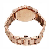 Buy Shop Burberry The City White Dial Rose Gold Steel Strap Watch for Women - BU9004 USA Online
