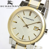 Buy Shop Burberry The City White Dial Two Tone Steel Strap Watch for Women - BU9115 USA Online