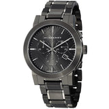 Buy Shop Burberry The City Black Dial Black Steel Strap Watch for Men - BU9902 USA Online