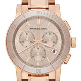 Buy Shop Burberry The City Rose Gold Dial Rose Gold Steel Strap Watch for Women - BU9703 USA Online