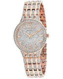 Bulova Crystal Collection Silver Crystals Dial Two Tone Steel Strap Watch for Women - 98L235