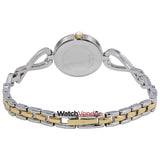 Buy Shop Bulova Analog Crystals Mother of Pearl Dial Silver Steel Strap Watch for Women - 98X109 USA Online