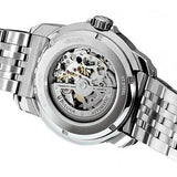 Buy Shop Bulova BVA Dual Aperture Black Dial Silver Steel Strap Watch for Men - 96A119 USA Online