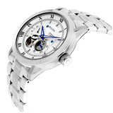 Buy Shop Bulova BVA Series Dual Aperture Silver Dial Silver Steel Strap Watch for Men - 96A118 USA Online