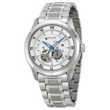 Buy Shop Bulova BVA Series Dual Aperture Silver Dial Silver Steel Strap Watch for Men - 96A118 USA Online