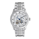 Buy Shop Bulova BVA Series Dual Aperture Silver Dial Silver Steel Strap Watch for Men - 96A118 USA Online