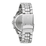 Buy Shop Bulova Classic Collection Black Dial Silver Steel Strap Watch for Men - 96K107 USA Online