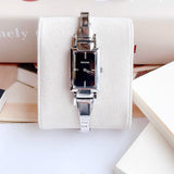 Buy Shop Bulova Classic Collection Black Dial Silver Steel Strap Watch for Women - 96L138 USA Online