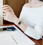 Buy Shop Bulova Classic Collection Black Dial Silver Steel Strap Watch for Women - 96L138 USA Online