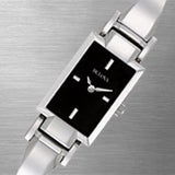 Buy Shop Bulova Classic Collection Black Dial Silver Steel Strap Watch for Women - 96L138 USA Online