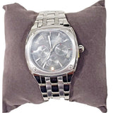 Buy Shop Bulova Classic Collection Multifunction Grey Dial Silver Steel Strap Watch for Men - 96C148 USA Online