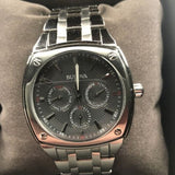 Buy Shop Bulova Classic Collection Multifunction Grey Dial Silver Steel Strap Watch for Men - 96C148 USA Online