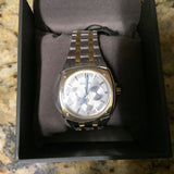 Buy Shop Bulova Classic Multi Function Silver Dial Two Tone Steel Strap Watch for Men - 98C142 USA Online