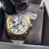 Buy Shop Bulova Classic Multi Function Silver Dial Two Tone Steel Strap Watch for Men - 98C142 USA Online