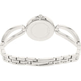 Buy Shop Bulova Crystal Black Mother of Pearl Dial Silver Steel Strap Watch for Women - 96L224 USA Online