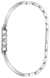 Buy Shop Bulova Crystal Black Mother of Pearl Dial Silver Steel Strap Watch for Women - 96L224 USA Online