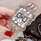 Buy Shop Bulova Crystal Chronograph White Dial Two Tone Steel Strap Watch for Men - 98C109 USA Online