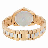 Buy Shop Bulova Crystal Collection Blue Dial Gold Steel Strap Watch for Men - 98C128 USA Online
