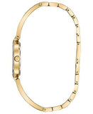 Buy Shop Bulova Crystal Collection Mother of Pearl Dial Gold Steel Strap Watch for Women - 98L225 USA Online