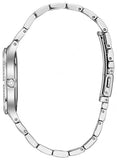 Buy Shop Bulova Crystal Collection Mother of Pearl Dial Silver Steel Strap Watch for Women - 96L263 USA Online
