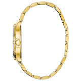 Buy Shop Bulova Crystal Collection Silver Crystal Dial Gold Steel Strap Watch for Women - 98L228 USA Online