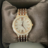 Buy Shop Bulova Crystal Collection Silver Crystals Dial Two Tone Steel Strap Watch for Women - 98L235 USA Online