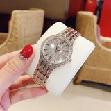 Buy Shop Bulova Crystal Collection Silver Crystals Dial Two Tone Steel Strap Watch for Women - 98L235 USA Online