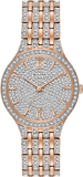 Buy Shop Bulova Crystal Collection Silver Crystals Dial Two Tone Steel Strap Watch for Women - 98L235 USA Online