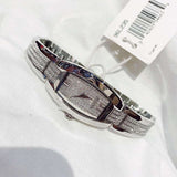 Buy Shop Bulova Crystal Collection Silver Dial Silver Steel Strap Watch for Women - 96L235 USA Online