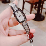 Buy Shop Bulova Crystal Collection Silver Dial Silver Steel Strap Watch for Women - 96L235 USA Online