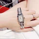 Buy Shop Bulova Crystal Collection Silver Dial Silver Steel Strap Watch for Women - 96L235 USA Online