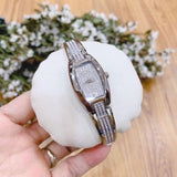 Buy Shop Bulova Crystal Collection Silver Dial Silver Steel Strap Watch for Women - 96L235 USA Online