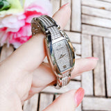 Buy Shop Bulova Crystal Collection Silver Dial Silver Steel Strap Watch for Women - 96L235 USA Online