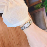 Buy Shop Bulova Crystal Collection Silver Dial Silver Steel Strap Watch for Women - 96L235 USA Online