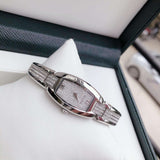 Buy Shop Bulova Crystal Collection Silver Dial Silver Steel Strap Watch for Women - 96L235 USA Online