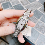 Buy Shop Bulova Crystal Collection Silver Dial Silver Steel Strap Watch for Women - 96L235 USA Online