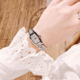 Buy Shop Bulova Crystal Collection Silver Dial Silver Steel Strap Watch for Women - 96L235 USA Online